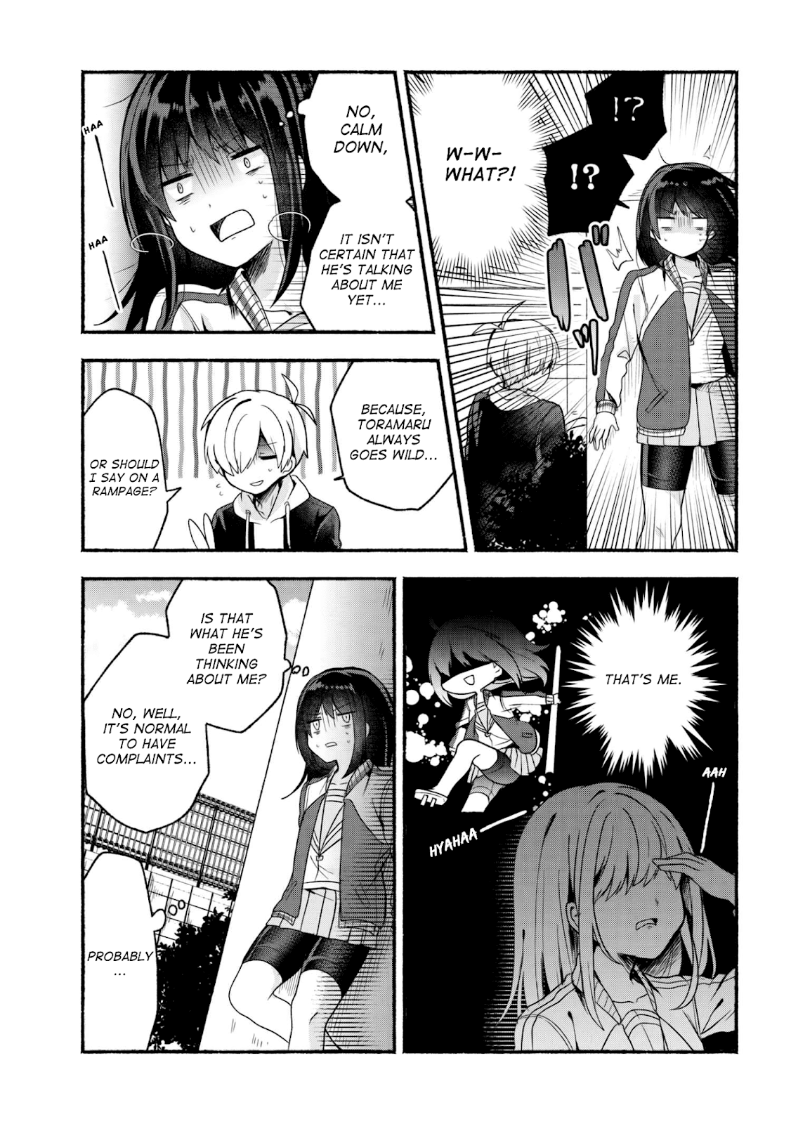 Pashiri na Boku to Koisuru Banchou-san Chapter 16 4